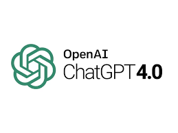 ChatGPT 4.0 logo and written