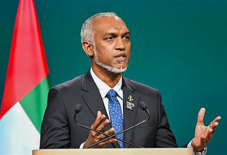 Maldives minister talking about ban on israeli